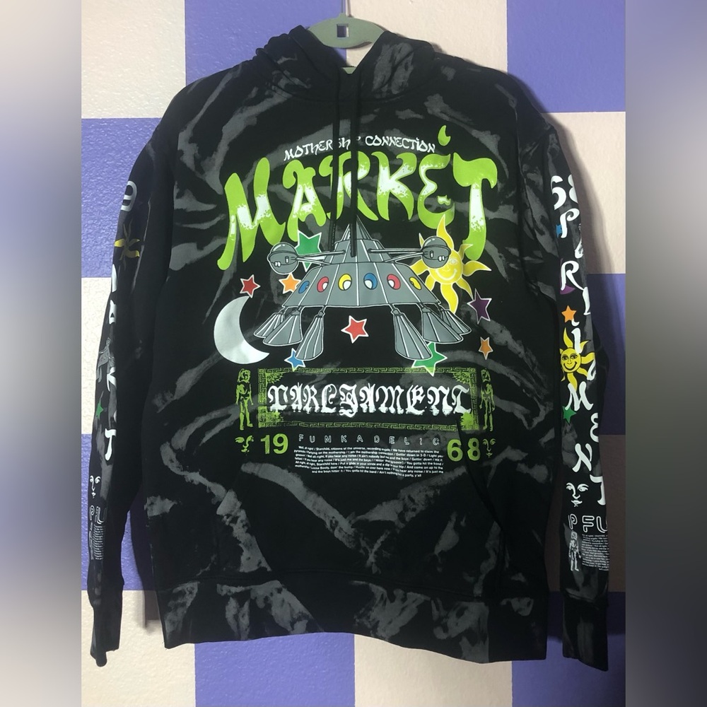 NWT Market Funkadelic Space Arch Hoodie - Size M